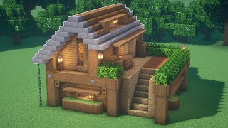 Minecraft: How to build a Wooden Starter House