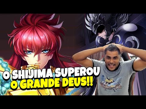 DANTEV SENTIU O PODER DO SHIJIMA! SUPERAÇÃO DOS DEUSES - Saint Seiya Awakening