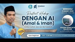 Download lagu LIVE EKSLUSIF 🔴 'Restart Hidup dengan AI (Amal&Iman)' | Palembang mp3