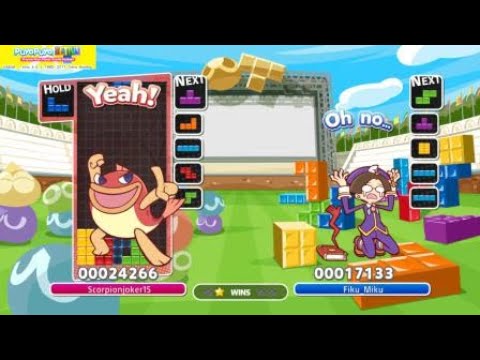 Tetris Scorpionjoker15 vs Fiku Miku Rank Battle