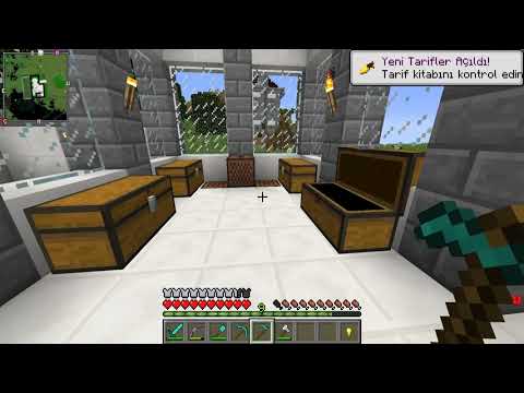 4. Sezon Minecraft Modlu Survival Bölüm 11 - YER ALTI TÜNELİ