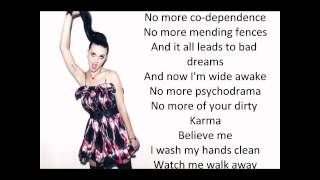 Watch Me Walk Away - Katy Perry (with lyrics on screen) New Song!