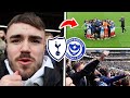 TOTTENHAM vs PORTSMOUTH | 9,000 POMPEY FANS, INCREDIBLE ATMOSPHERE & HARRY KANE FIRES SPURS TO R3!