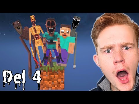 Överlever One Block Med ALLA SLRÄCK MOD Del 4! (Minecraft)