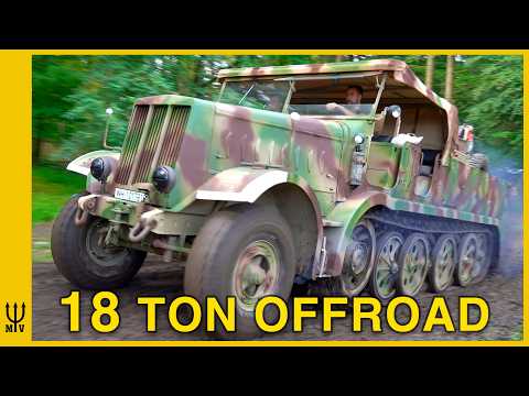 The Legendary German 18 Ton Sd.Kfz. 9 Famo in Action!