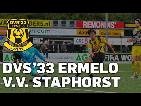 DVS’33 ERMELO CREËRT KANS NA KANS 😱⚽️ | DVS'33 ERMELO - STAPHORST | Derde Divisie | Samenvatting