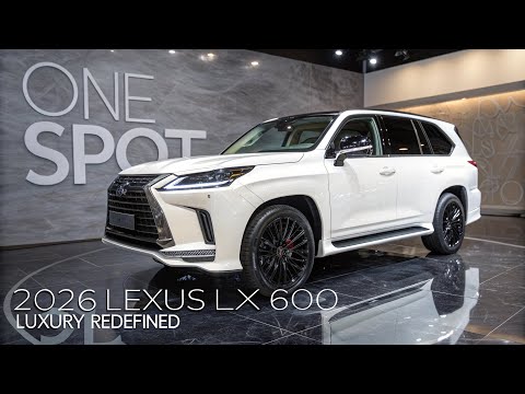 2026 Lexus LX 600 Luxury S | Flagship SUV Redefined