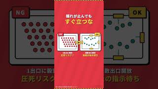 映画館で地震 通路に飛び出すは正解か