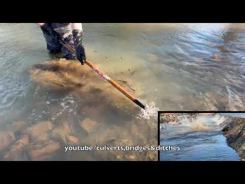 UNCLOGGING CULVERTS WITH LOTS OF BACKED UP WATER! 12/2025 NT#97