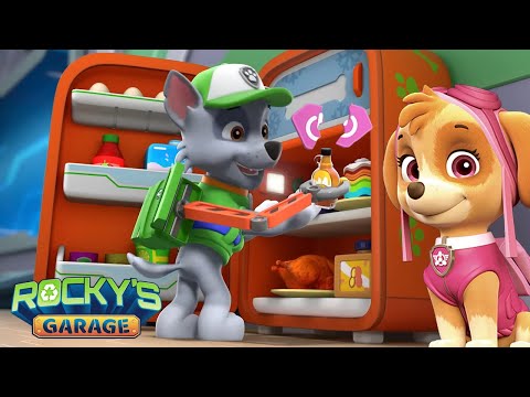 Can Maple Syrup Save Skye's Starter? | Rocky's Garage | PAW Patrol | Cartoons for Kids
