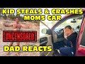 Kid Crashes Mom S Car In House Dad Sh0wering बच्चा दुर्घटनाग्रस्