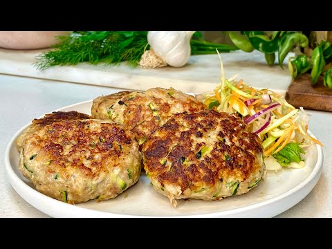 Tender, soft and juicy | It melts in your mouth! Meat and zucchini recipe