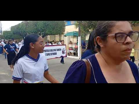 Eu e o desfile cívico da escola Maria Emília Vasconcelos de Timbaúba Pernambuco Brasil 2026