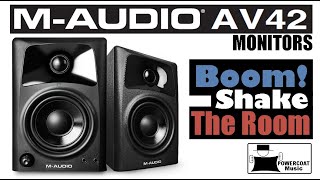 Video thumbnail for M-Audio AV42 Monitors: Why I Use Them by Powercoat Music