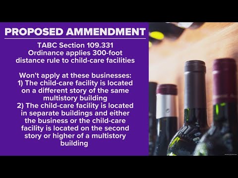 Fort Worth city council to discuss adding child care centers to 300-feet rule regarding alcohol sale