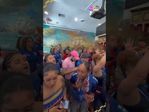 CABO-VERDIANOS EM FESTA DEPOIS DA ESTREIA CONTRA A ESPANHA! 🥹 #shorts