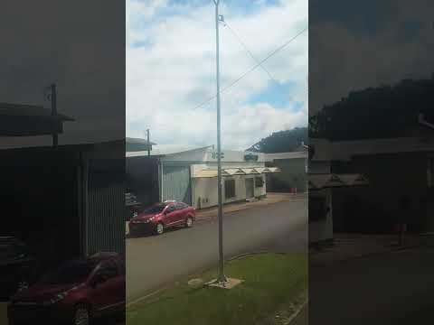 Cidade de São Valentim-RS e  passando pela igreja de mesmo nome.