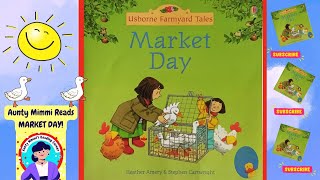 Aunty Mimmi Reads MARKET DAY, Kids' storytime book reading aloud, Brit