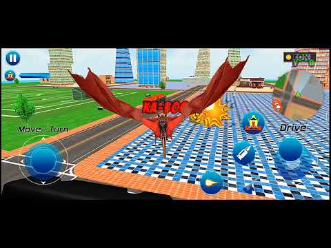 Multiple Robot Transform Formula Car Robot Flying Dragon - Android Gameplay