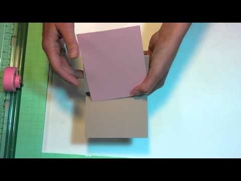 Try something new: a gatefold easel card! {video tutorial} – The Frugal Crafter Blog