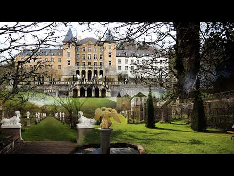 Luxembourg's 3 Castles: From Royal Gardens to Medieval Ruins 🇱🇺 | Walking Tour 4K