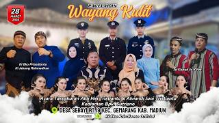 Download lagu 🔴 WAYANG KULIT KI EKO KONDHO PRISDIANTO | DUO JO | BPK. SUTRISNO - DS. SEBAYI KEC. GEMARANG MADIUN mp3