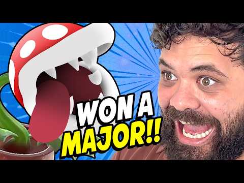 PIRANHA PLANT ACTUALLY WON A SMASH MAJOR