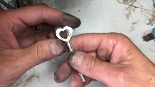 Making of The Secret chastity key