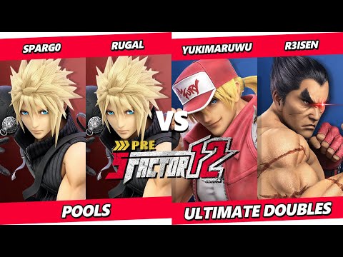 Pre S Factor 12 - Spargo & ΩRugal Vs. Yukimaruwu & R3iseN - Smash Ultimate - SSBU