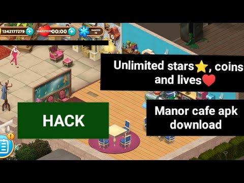 Manors cafe apk download hack (unlimited coins,stars and live)