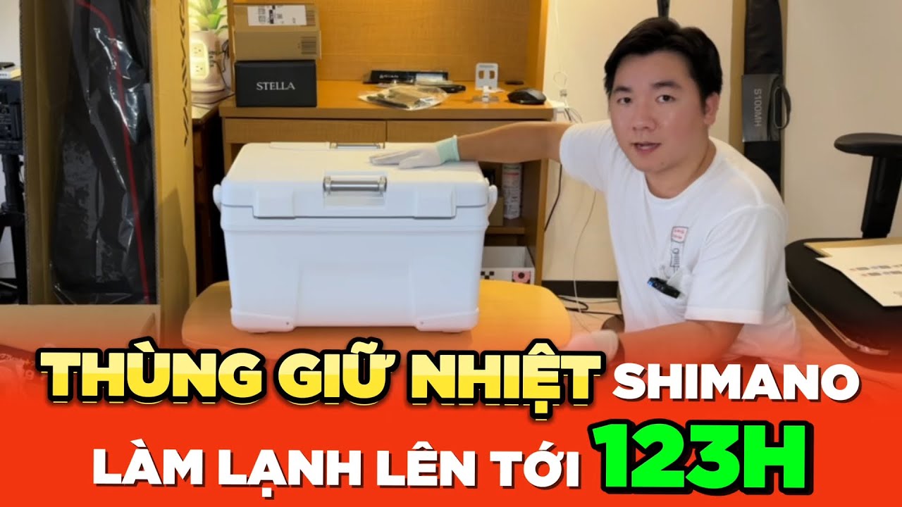 Thùng giữ nhiệt SHIMANO ABSOLUTE FREEZE 40L