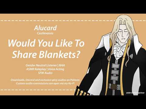 ASMR | Castlevania - Sleeping By A Campfire With Alucard [M4A] [Sleep aid] [Comfort] [Romantic]