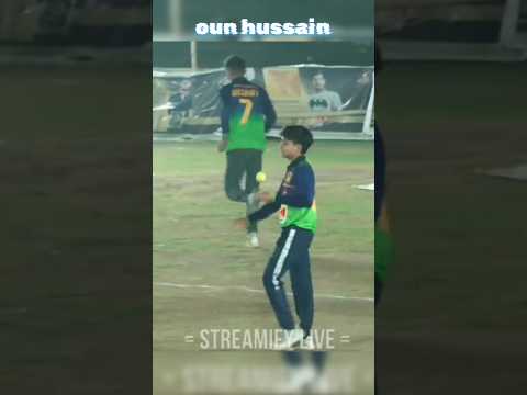 OUN HUSSAIN BLOWING 🔥 WHAT A WACKET 😱 WHAT A BALL 💢 OUN BOWLING 💥#cricket #wicked #shorts