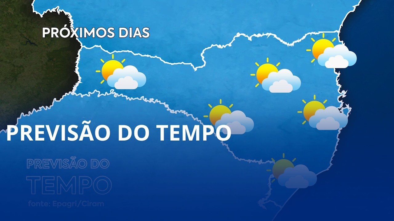 Massa de ar frio segue no litoral Sul do Brasil, mas a partir de sexta-feira uma área de baixa pressão passa a influenciar o estado.
