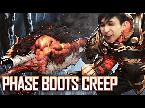 PHASE BOOTS CREEP IN MY TEAM - SingSing Dota 2 Highlights