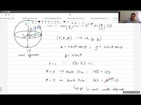 Quantum Computation, Lecture 8, Jan 17, 2022