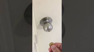 How to open locked door without room key