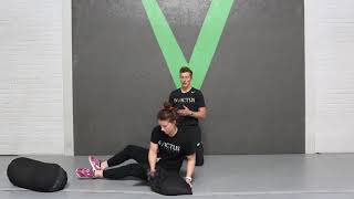 Sandbag Floor Press exercise video thumbnail