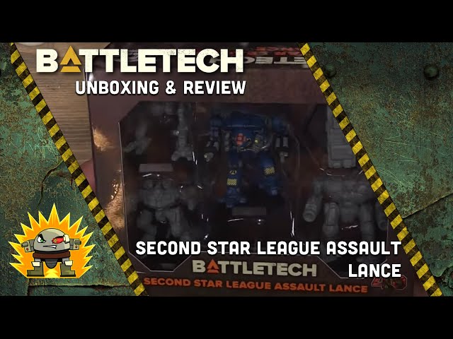 Vídeo relacionado con Catalyst Game Labs Second Star League Assault Lance 5 - Miniatures Board Game - for 1+ Players and Ages 14+
