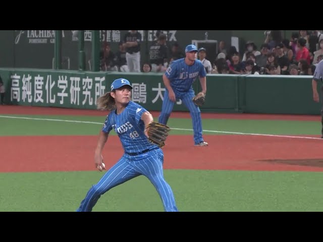 【8回表】8回125球10奪三振の熱投!! ライオンズ・今井達也 気迫溢れる投球を見せる!! 2023年8月5日 埼玉西武ライオンズ 対 オリックス・バファローズ