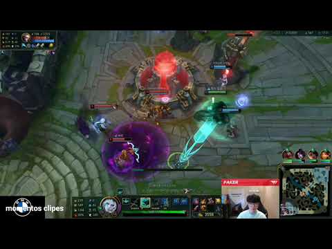 PIJACK CARREGANDO SOLO??? FAKER TILTADO E GUIVEN MORRENDO NO PRATA - MOMENTOS CLIPES