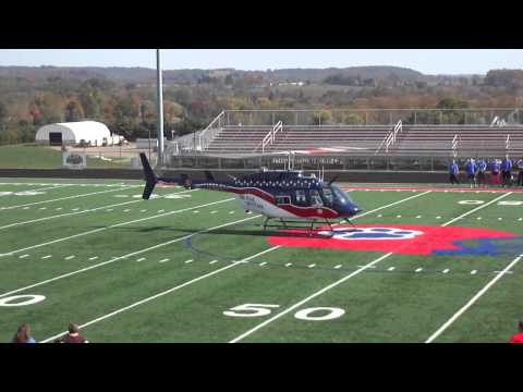 Air Evac Helicopter Take Off
