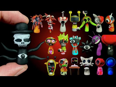 Making SPRUNKI all PHASE 3 with CLAY (COMPILATION)