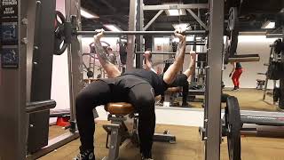 Smith Machine Bench Press