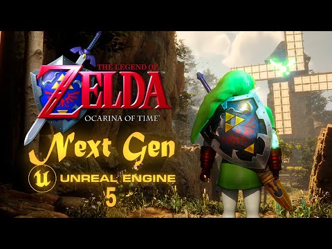 ⭐[4K] Zelda Ocarina of Time Next Gen: Kakariko Village - Unreal Engine 5