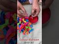 Color Balloon Holi Idea
