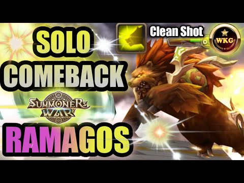 ANTI CLEAVE TEAM SOLO COMEBACK RAMAGOS - Summoners War