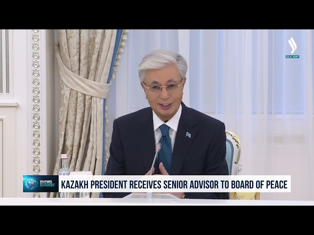 Devlet Başkanı, Barış Konseyi Kıdemli Danışmanı’nı kabul etti
