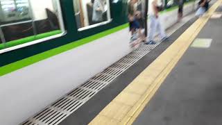 牧野駅の夜の景色映像‼
