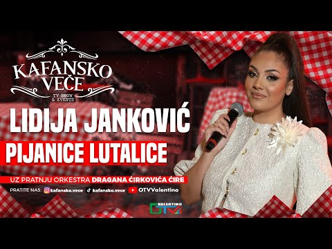 LIDIJA JANKOVIC - PIJANICE LUTALICE | UZIVO | 2025 (ORK.DRAGAN CIRKOVIC CIRA) | KAFANSKO VECE